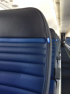 airplane coach cabin seats